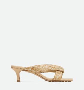 Bottega Veneta - Riva Mule Kitten - Macadamia - Image 1