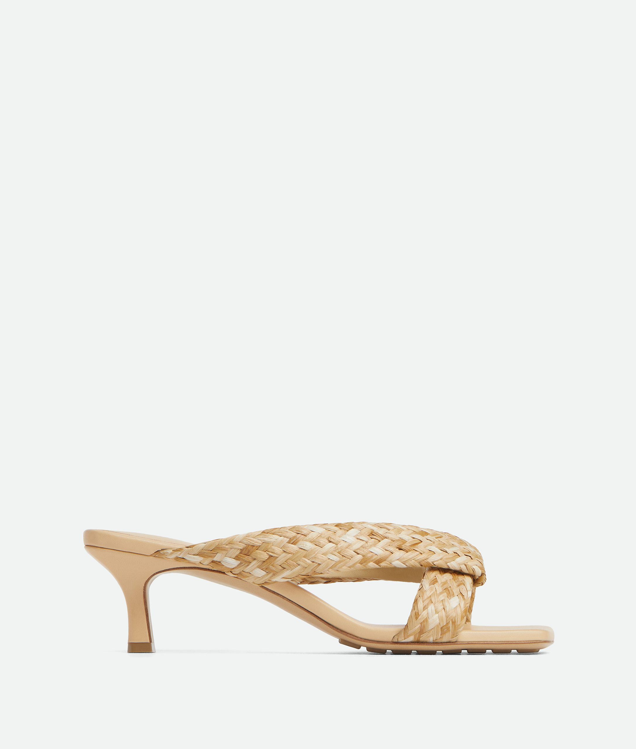 Bottega Veneta - Riva Mule Kitten - Macadamia - Image 1
