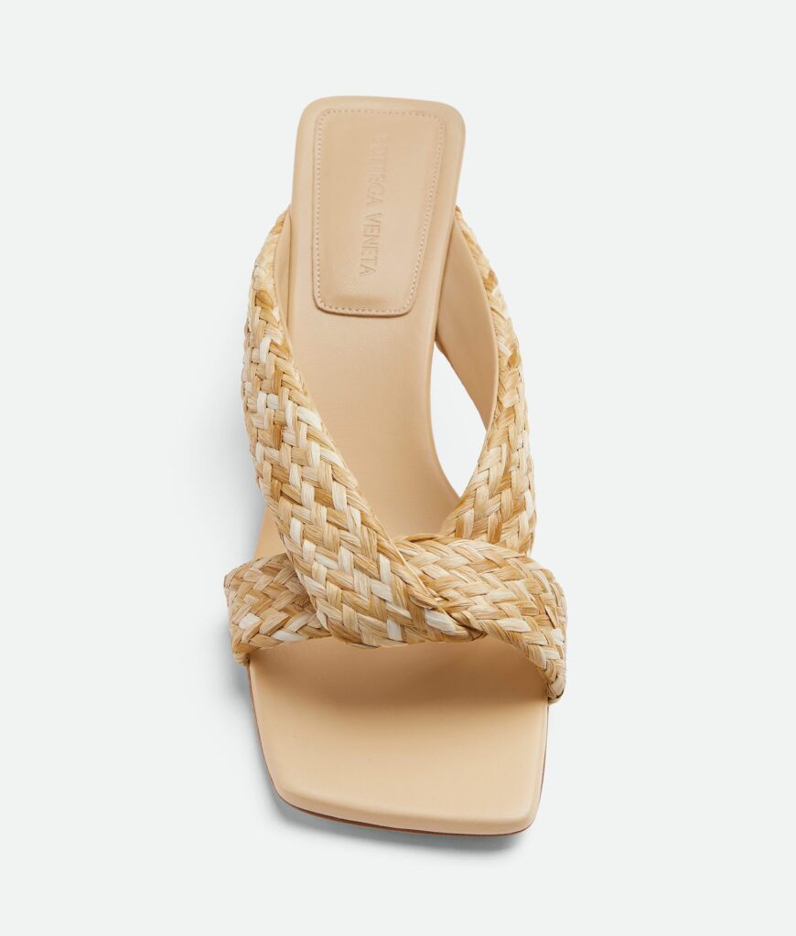 Bottega Veneta - Riva Mule Kitten - Macadamia