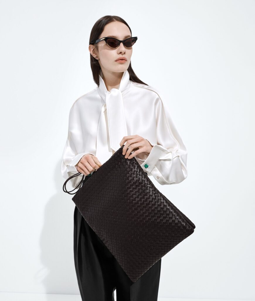 Bottega Veneta - Giornale Pouch - Espresso
