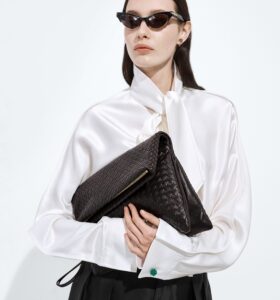 Bottega Veneta - Giornale Pouch - Espresso - Image 6