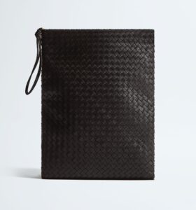 Bottega Veneta - Giornale Pouch - Espresso - Image 7