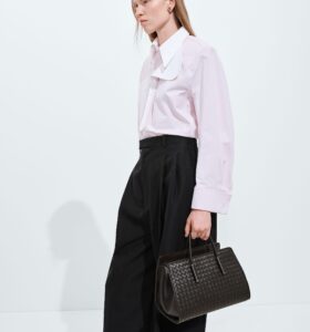 Bottega Veneta - Barbara Tote Small - Espresso - Image 3