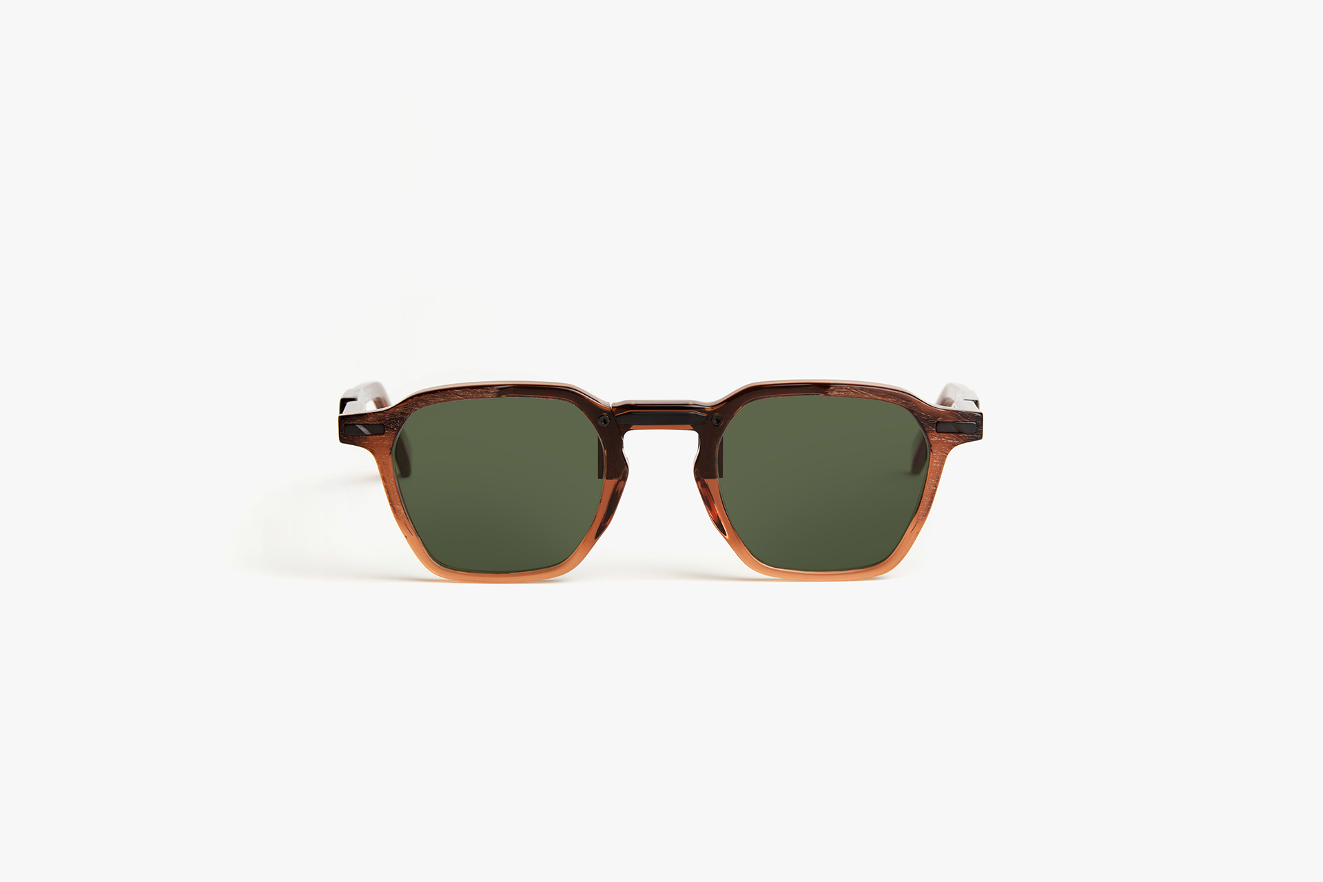 Movitra - Alias 01 C2 - Crystal Light Brown with Green Lenses - Limited Edition - Image 1