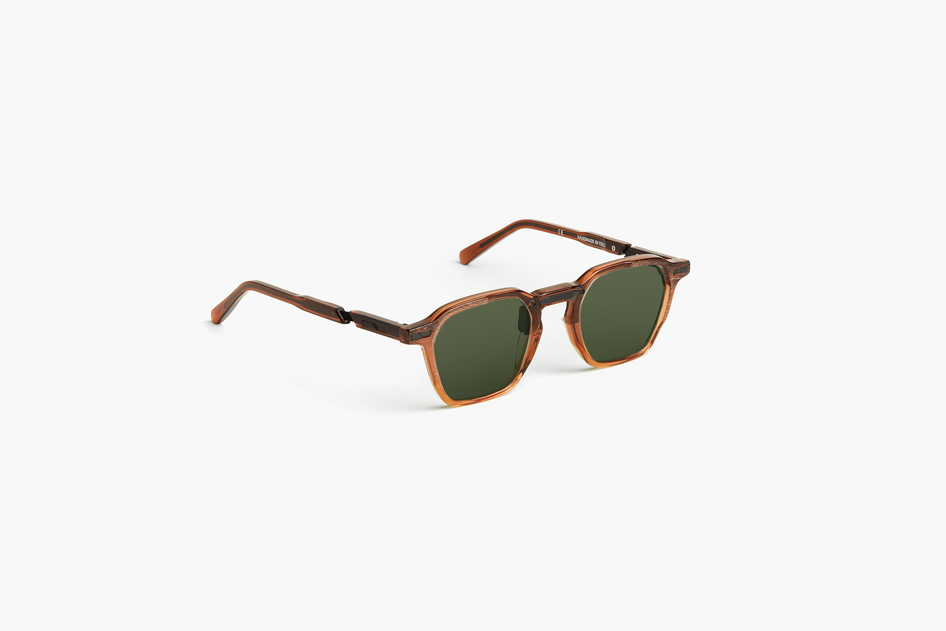 Movitra - Alias 01 C2 - Crystal Light Brown with Green Lenses - Limited Edition - Image 3