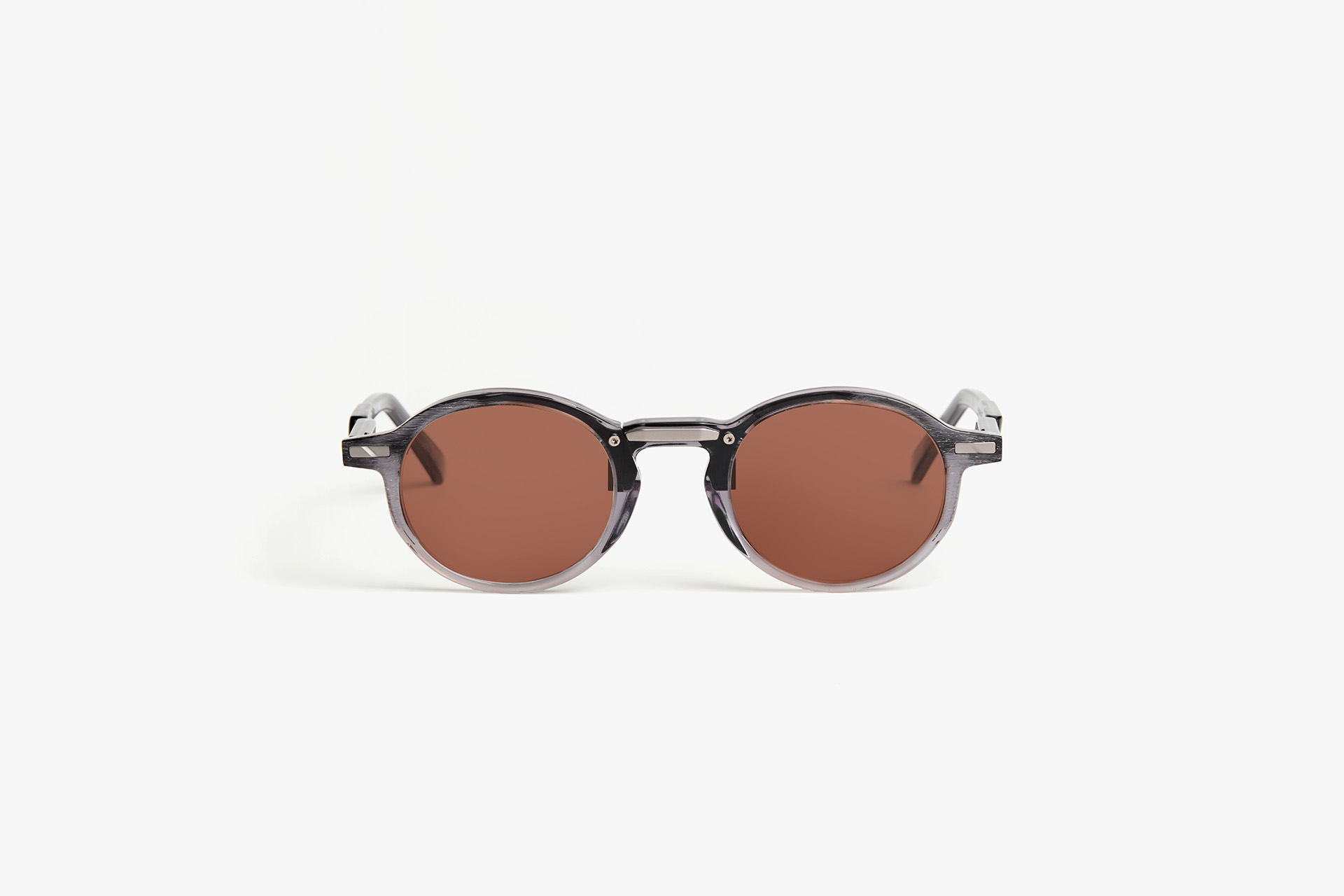 Movitra - Alias 02 C2 - Crystal Medium Grey with Violet Lenses - Limited Edition - Image 1