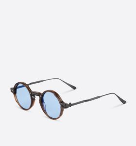 Movitra - AM 01 G Brown with Flash Light Blue Lenses - Limited Edition - Image 3