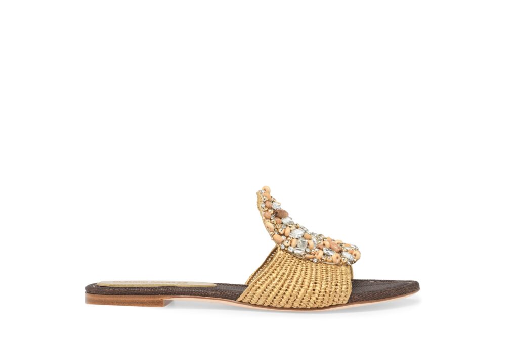 Claudio Merazzi - Betulla Mule - Beige Raphia