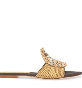 Claudio Merazzi - Betulla Mule - Beige Raphia - Image 2