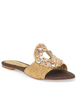 Claudio Merazzi - Betulla Mule - Beige Raphia - Image 3