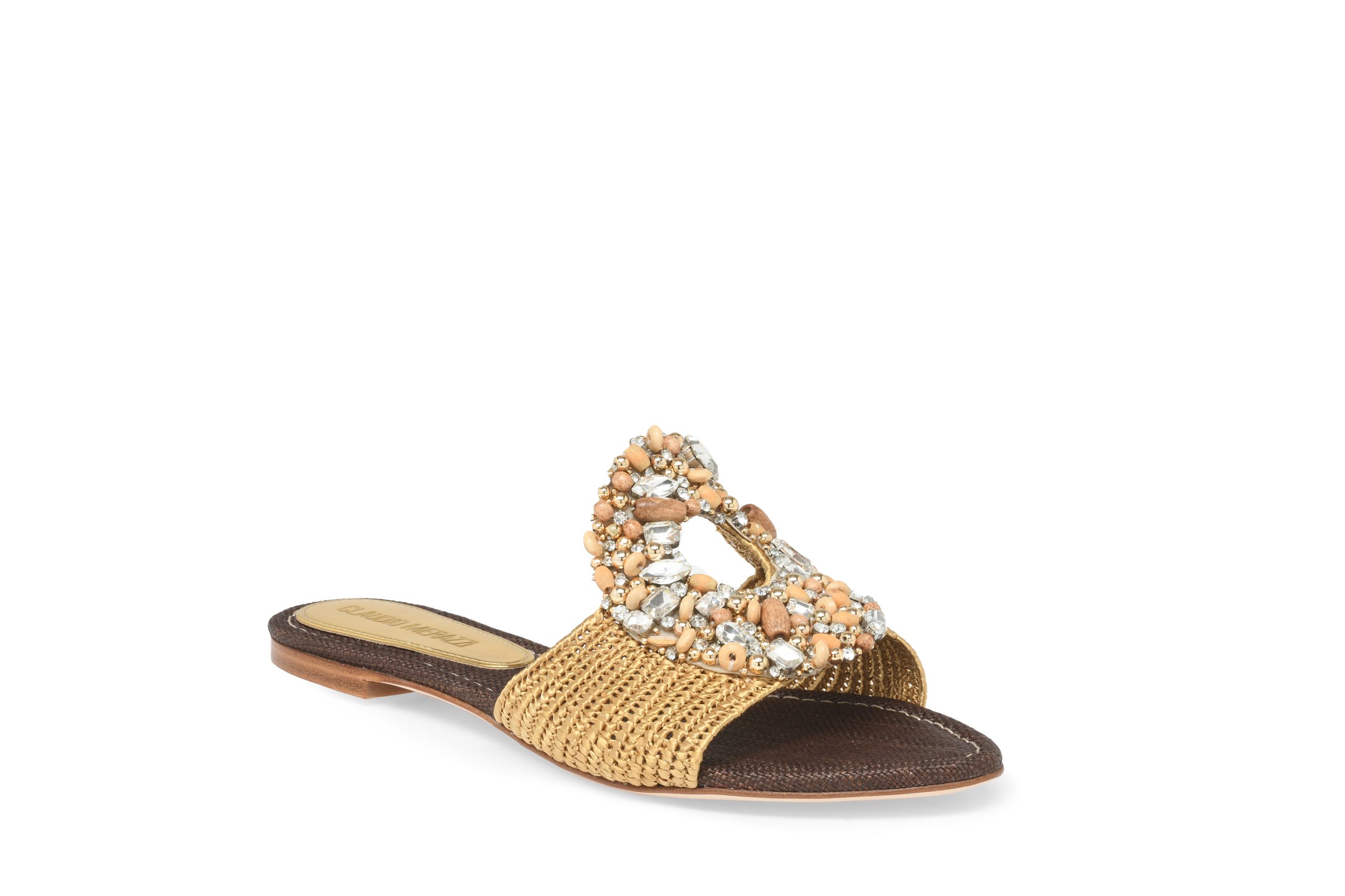 Claudio Merazzi - Betulla Mule - Beige Raphia - Image 3