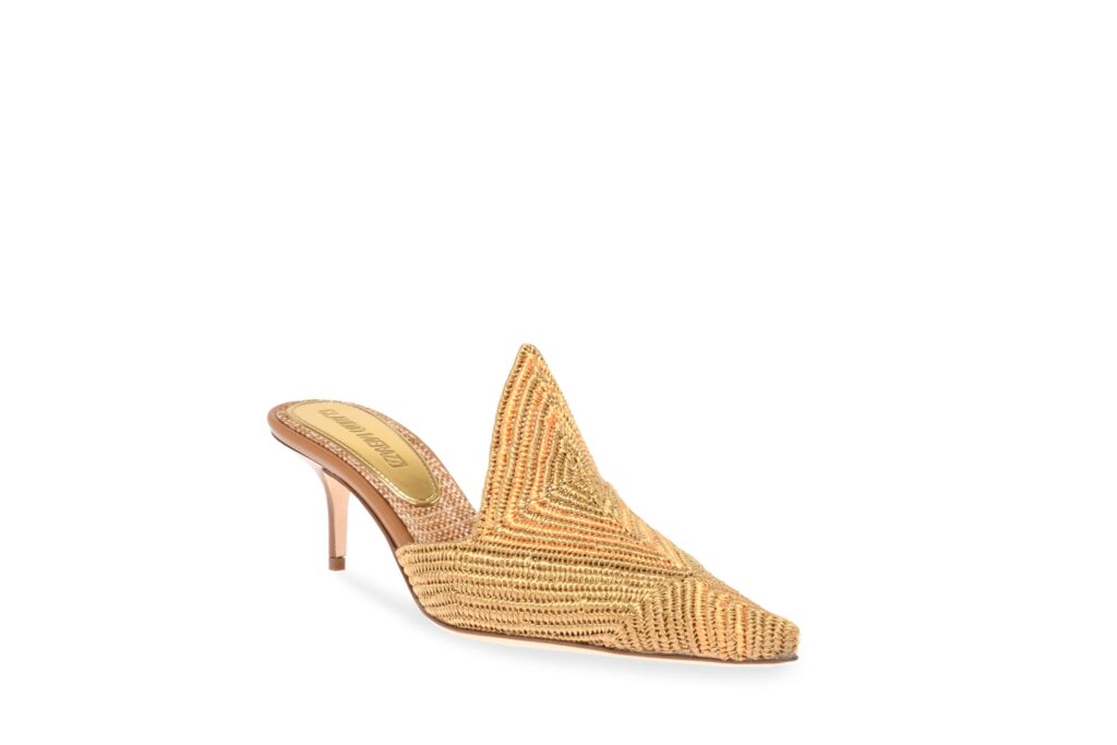 Claudio Merazzi - Raphia Sabot - Beige / Gold