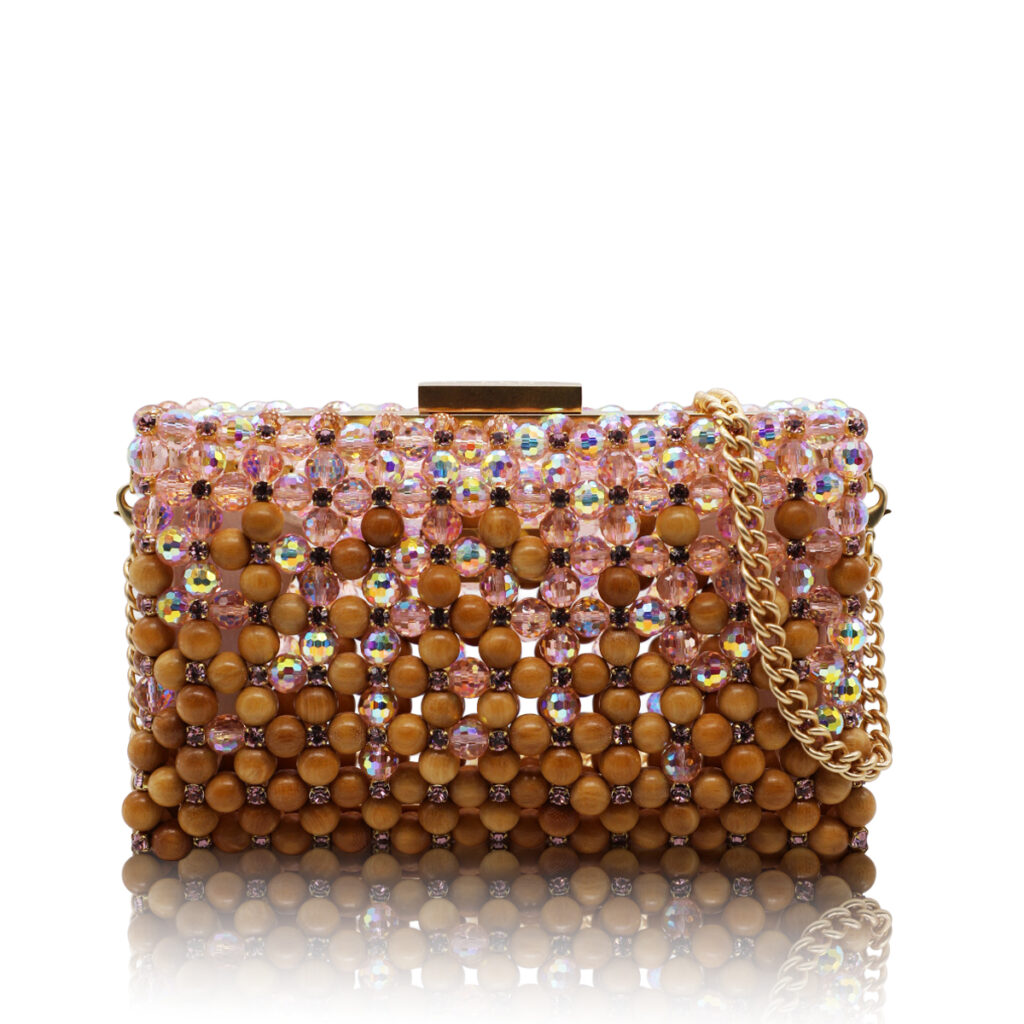 Palera Milano – Clutch Wood - Rare Pink