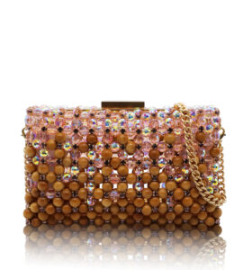Palera Milano – Clutch Wood - Rare Pink - Image 1