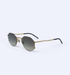 Movitra - Achille Rose Gold with Gradient Grey Lenses - Image 3