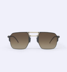 Movitra - Joe Rose Gold with Gradient Brown Lenses - Image 2