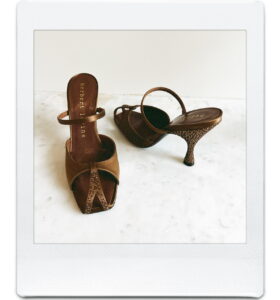 Herbert Levine - Hidden Gem Mule - Satin Caramel - Image 3