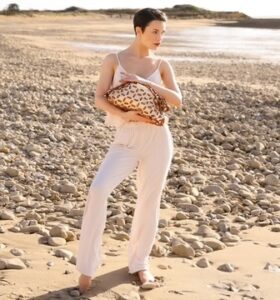 Palera Milano – Wood Net Hobo - Light Brown - Image 4