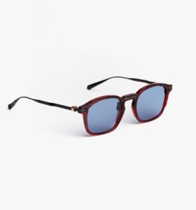 Movitra - Inceptus 02 C4 - Crystal Burgundy with Light Azure Lenses  - Limited Edition - Image 3