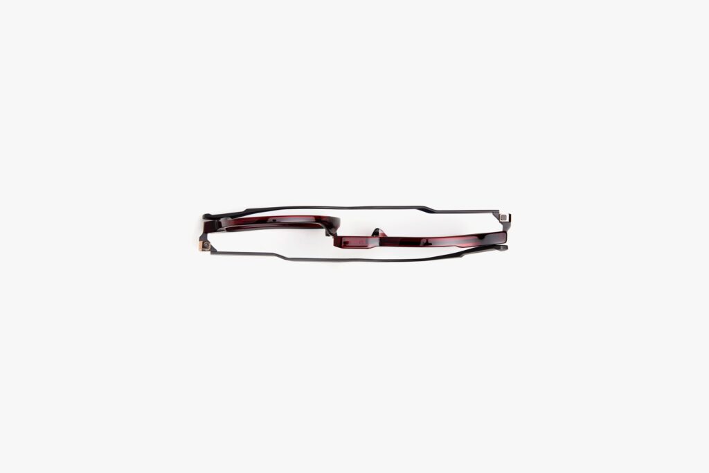 Movitra - Inceptus 02 C4 - Crystal Burgundy with Light Azure Lenses  - Limited Edition