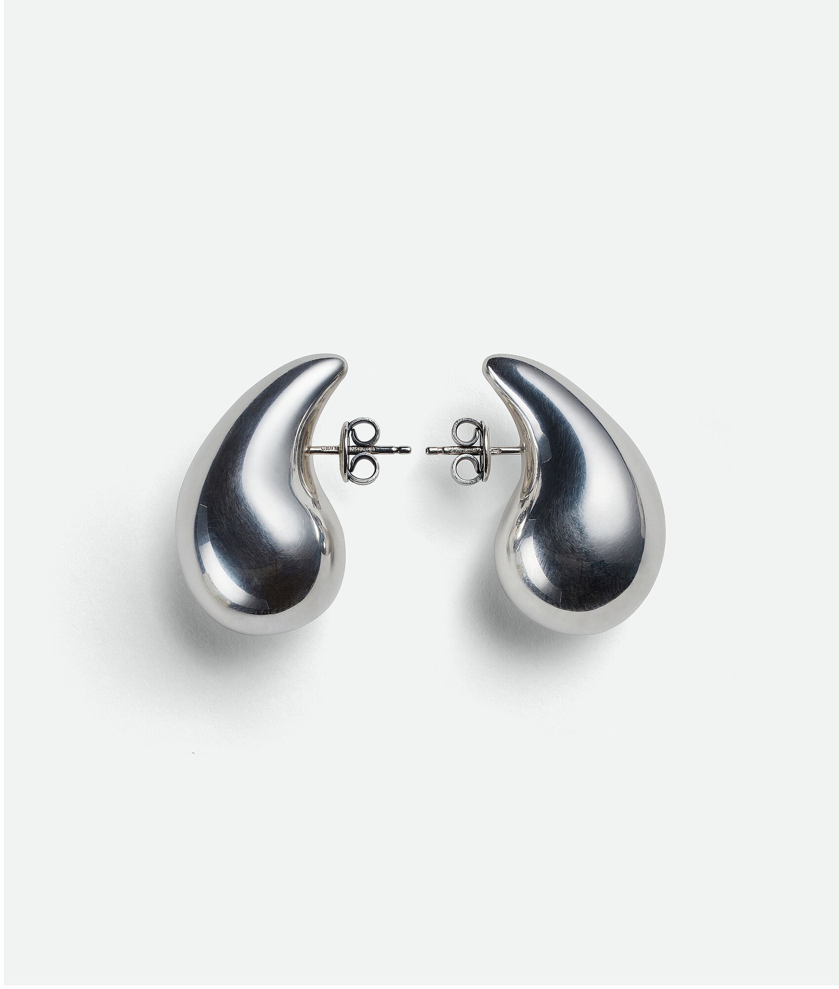 Bottega Veneta - Drop Earrings - Silver - Image 2