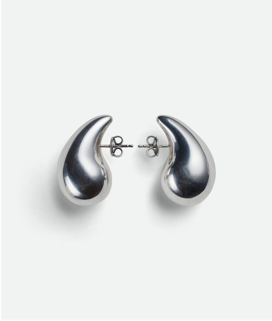 Bottega Veneta - Drop Earrings - Silver