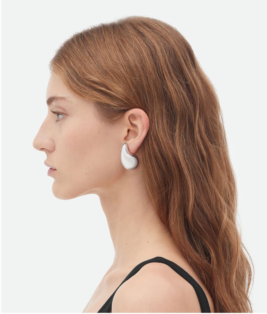Bottega Veneta - Drop Earrings - Silver