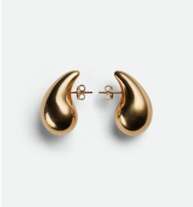 Bottega Veneta - Drop Earrings - Gold - Image 1