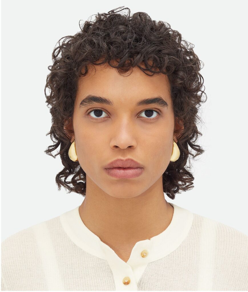 Bottega Veneta - Drop Earrings - Gold