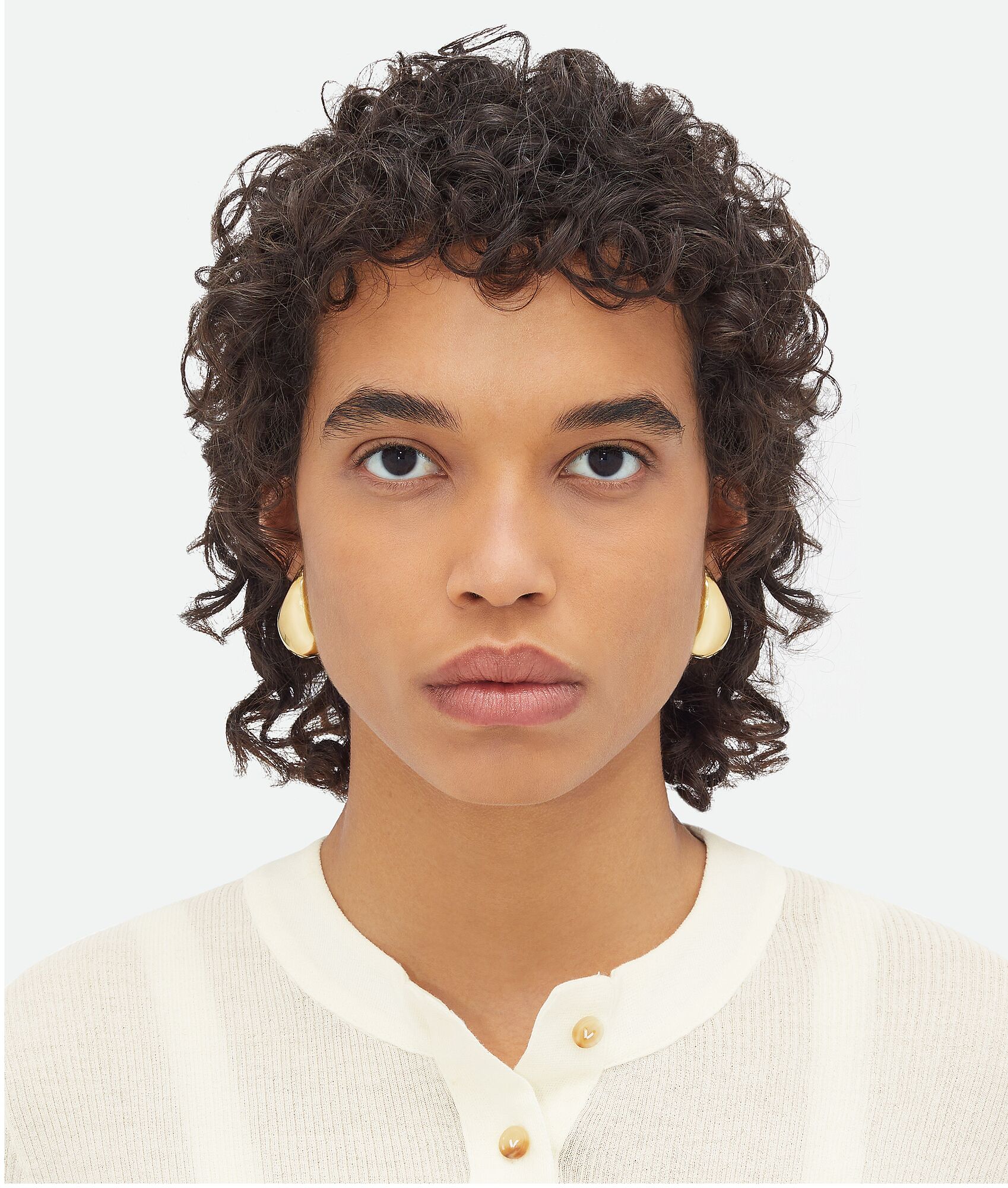 Bottega Veneta - Drop Earrings - Gold - Image 3