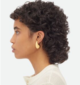 Bottega Veneta - Drop Earrings - Gold - Image 4