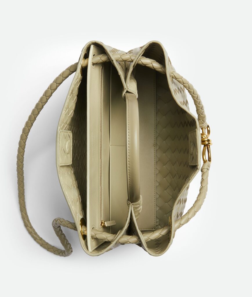Bottega Veneta - Andiamo Medium Travertine