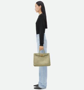Bottega Veneta - Andiamo Medium Travertine - Image 8