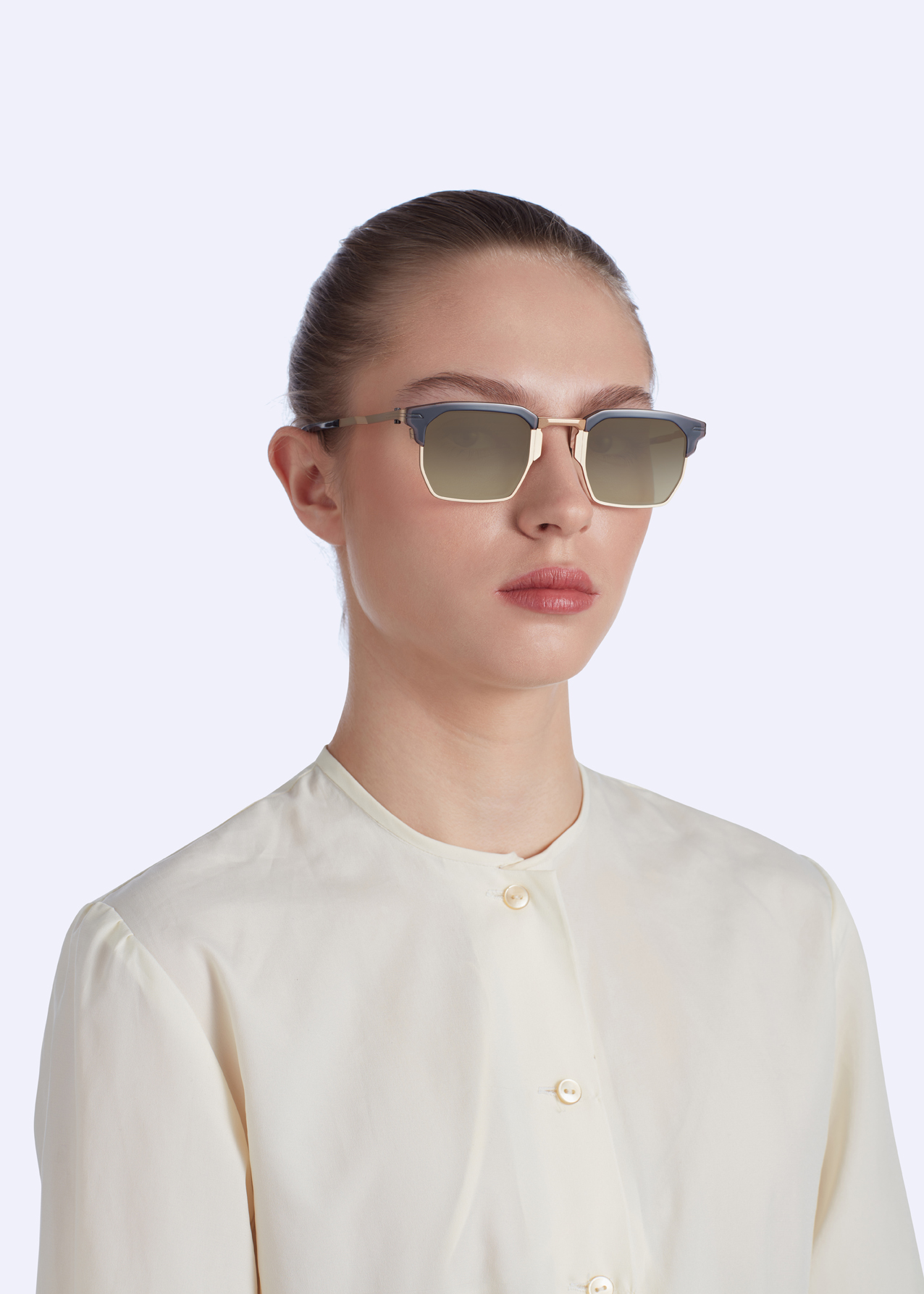 Movitra - Jonathan Black / Rose Gold with Gradient Brown Lenses - Image 4