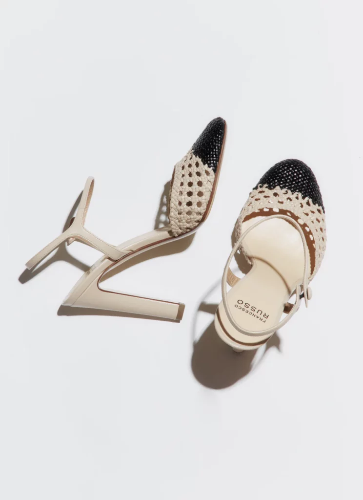 Francesco Russo - Mary Jane Pump - Dust / Black