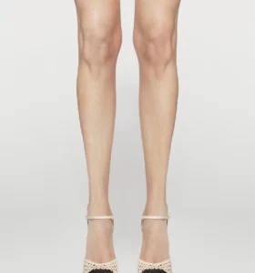 Francesco Russo - Mary Jane Pump - Dust / Black - Image 7