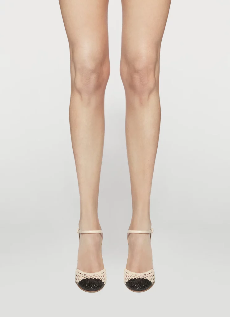 Francesco Russo - Mary Jane Pump - Dust / Black