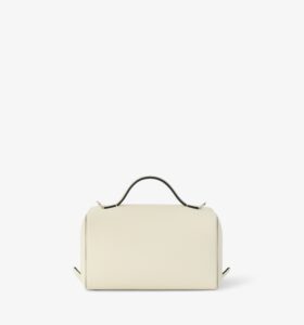 Valextra - V Line Crossbody Vanity Bag - Pergamena - Image 5