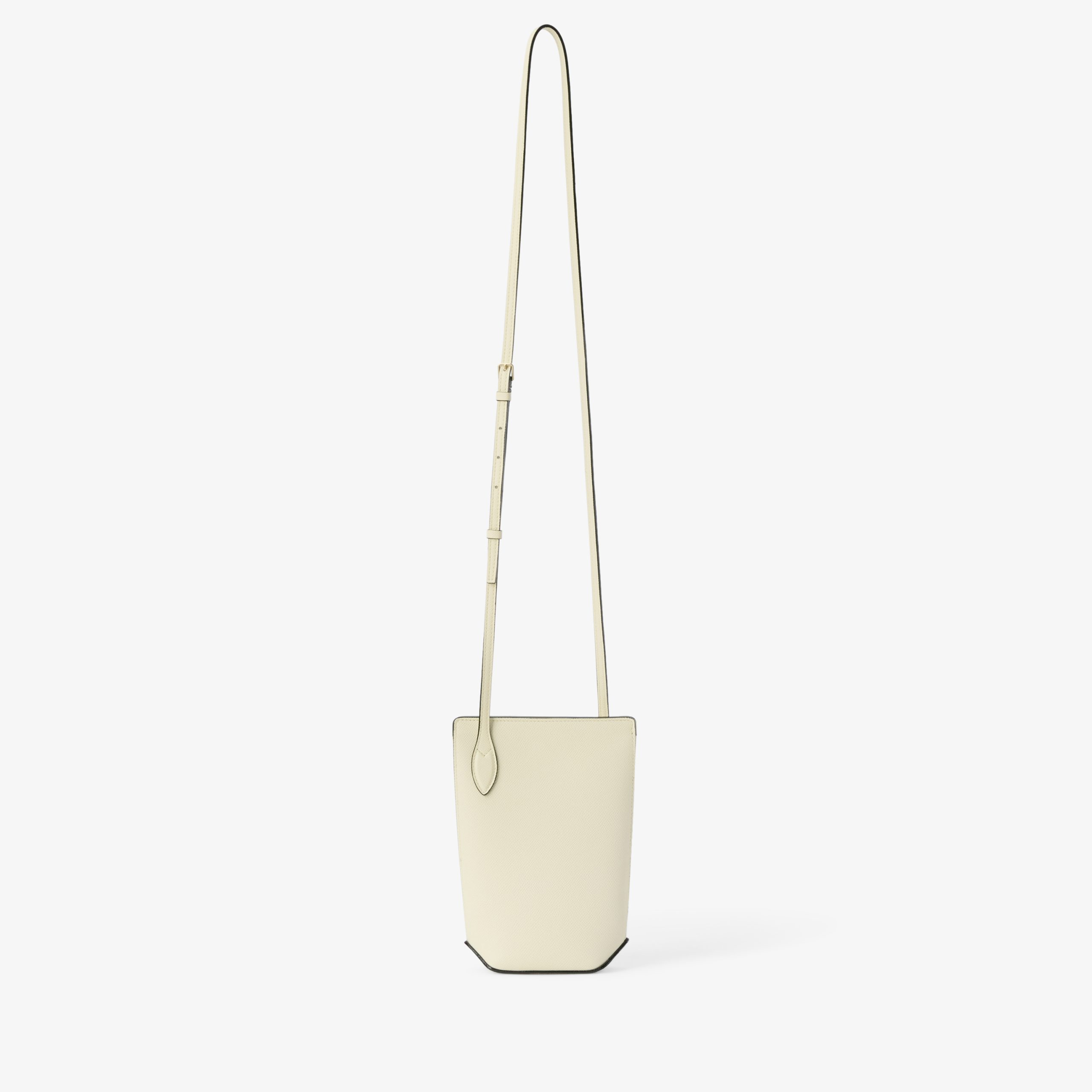 Valextra - Vivi Crossbody Phone Bag - Pergamena - Image 2