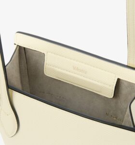 Valextra - Vivi Crossbody Phone Bag - Pergamena - Image 3