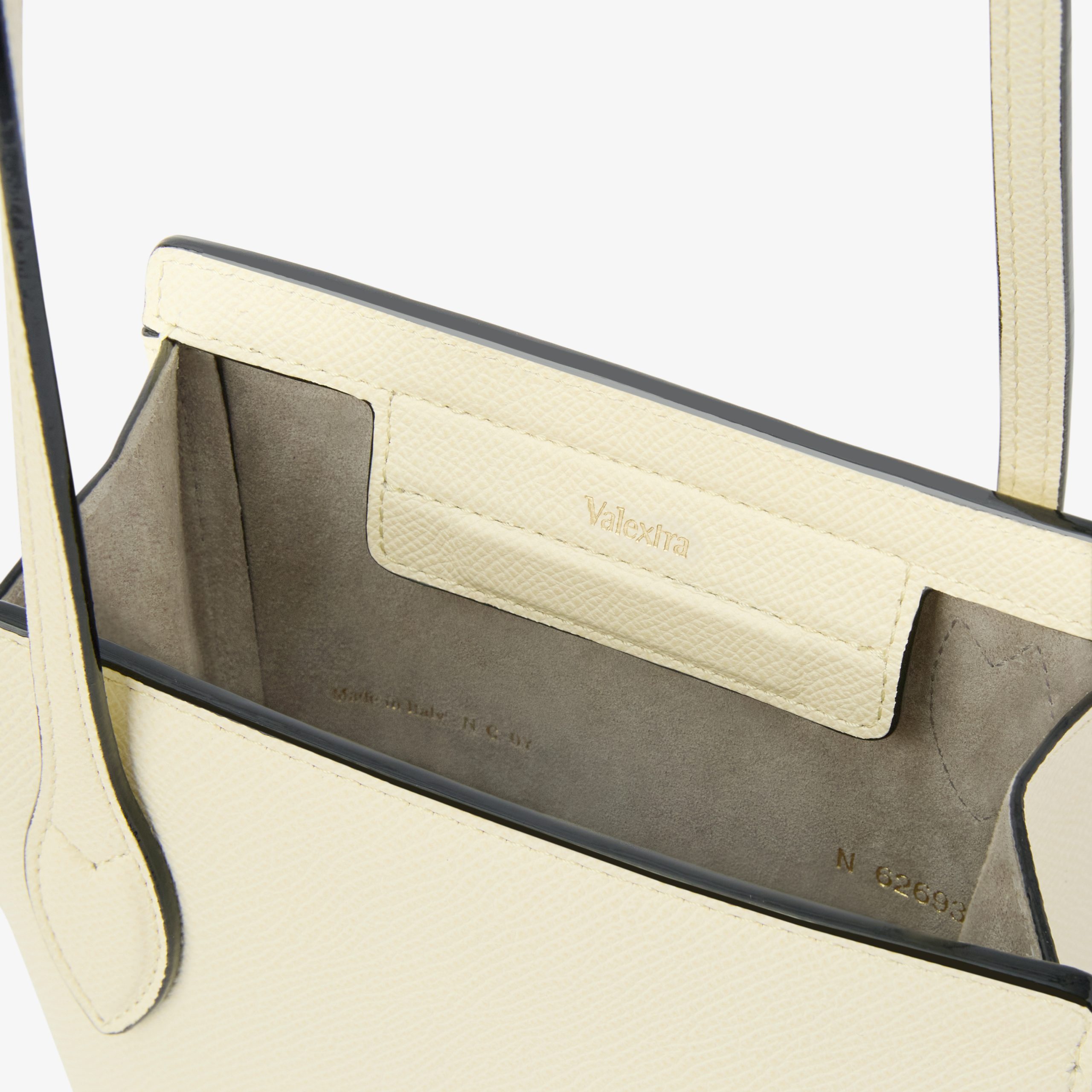 Valextra - Vivi Crossbody Phone Bag - Pergamena - Image 3