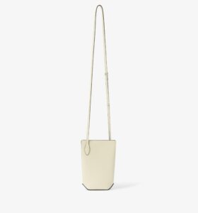 Valextra - Vivi Crossbody Phone Bag - Pergamena - Image 4