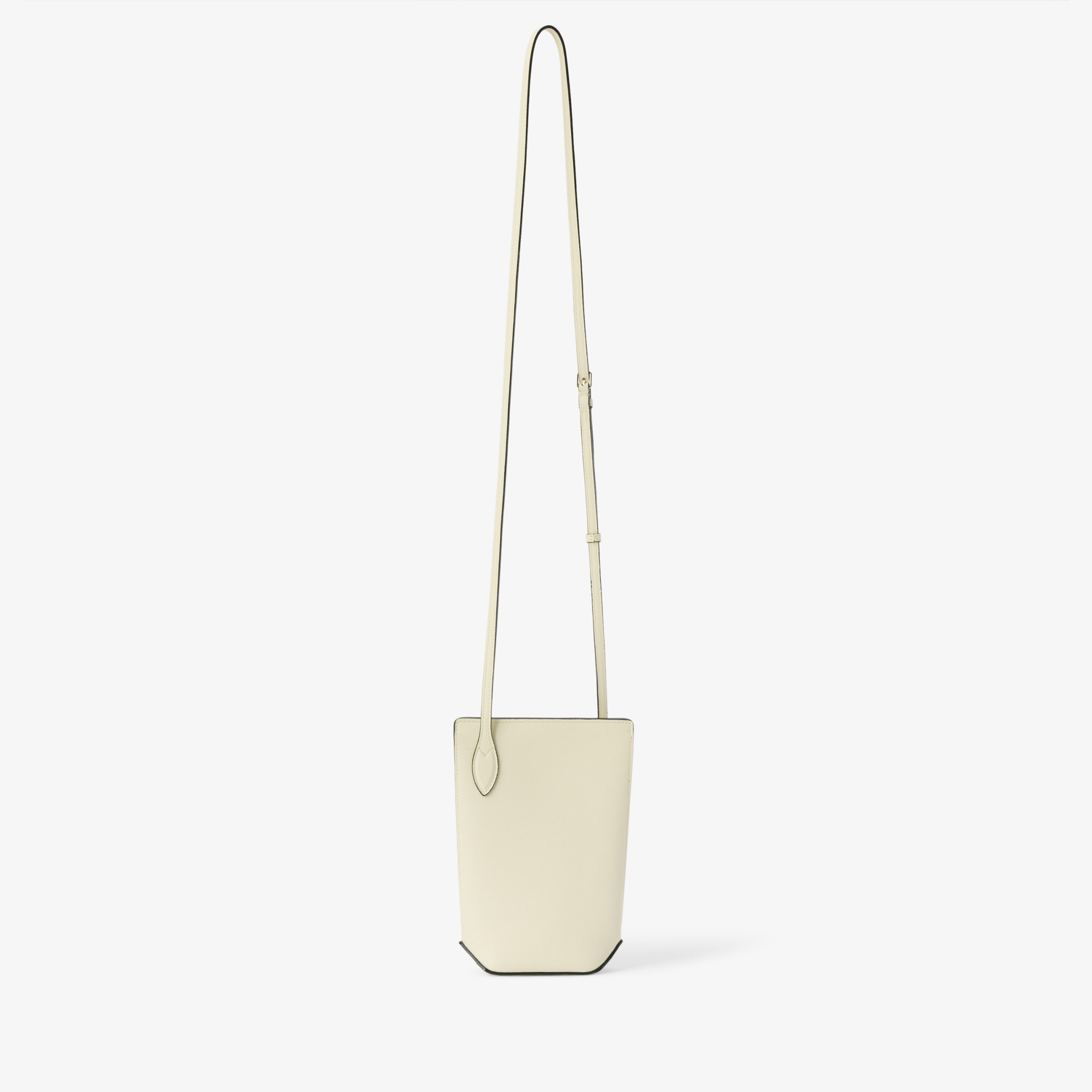 Valextra - Vivi Crossbody Phone Bag - Pergamena - Image 4