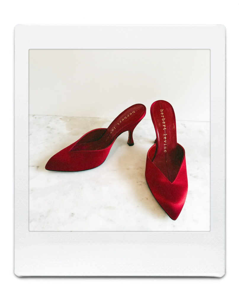 Herbert Levine - Sitting Pretty - Satin Beth Red