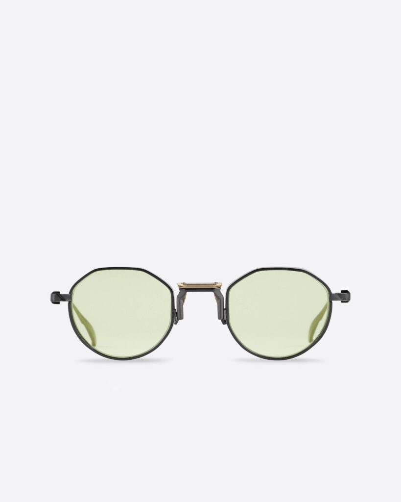 Movitra - TN 01 B Dark Gun with Light Green Lenses - Limited Edition