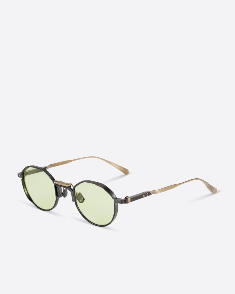 Movitra - TN 01 B Dark Gun with Light Green Lenses - Limited Edition