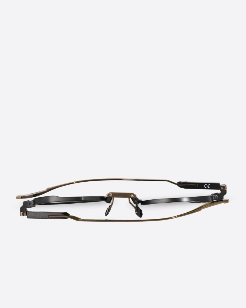 Movitra - TN 01 B Dark Gun with Light Green Lenses - Limited Edition
