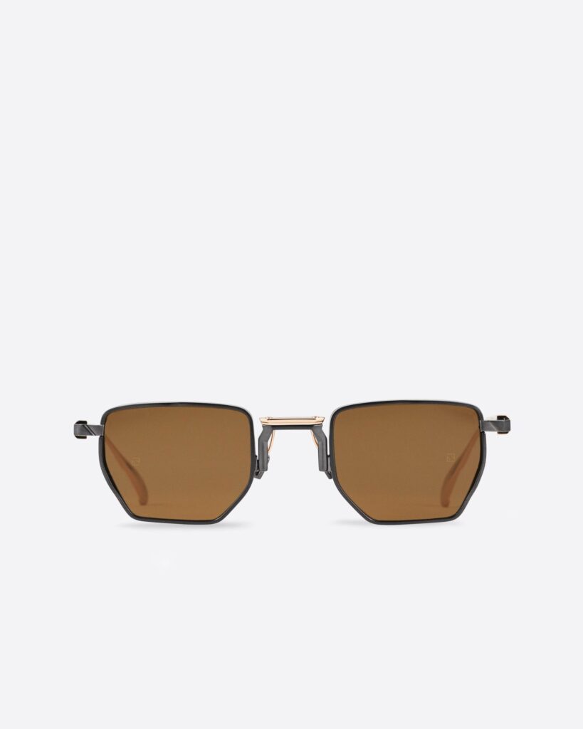 Movitra - TN 02 A Gun Rose with Brown Lenses - Limited Edition