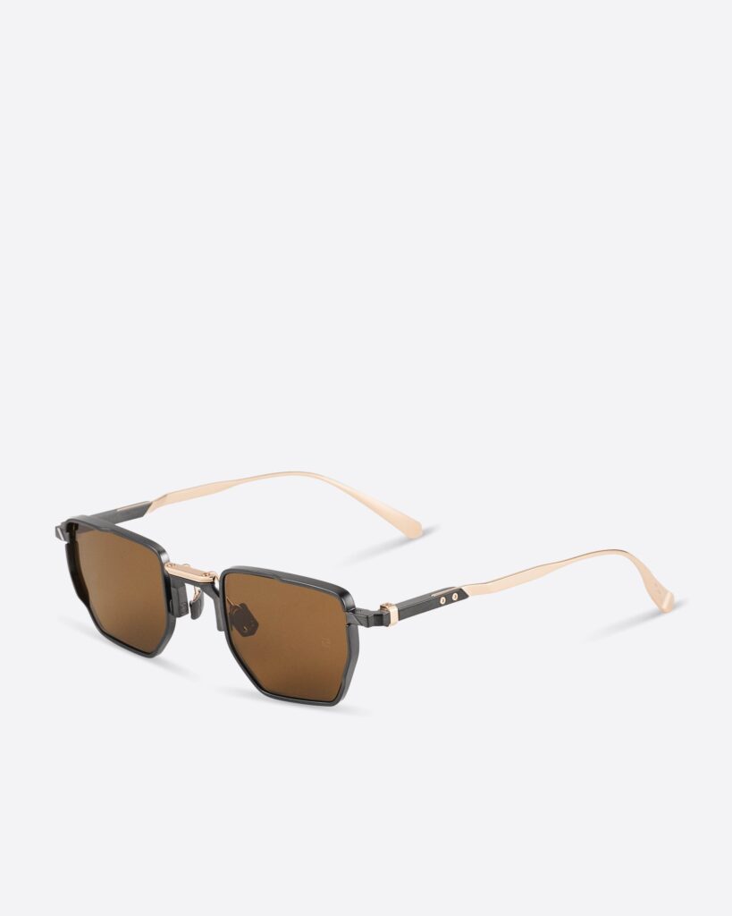 Movitra - TN 02 A Gun Rose with Brown Lenses - Limited Edition