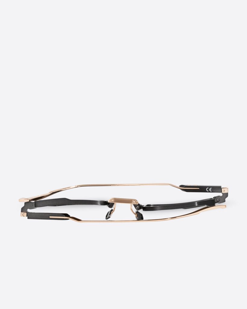 Movitra - TN 02 A Gun Rose with Brown Lenses - Limited Edition